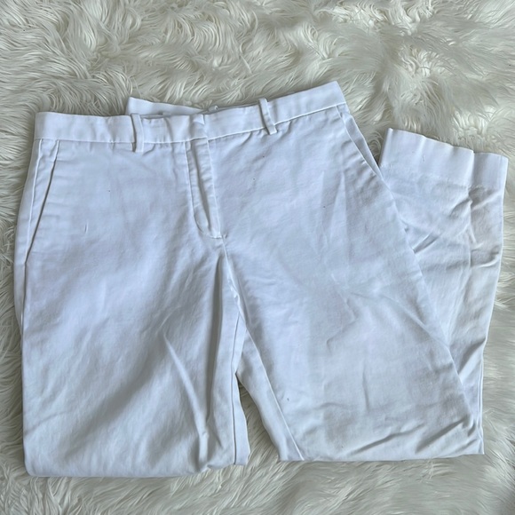 GAP Pants - GAP SLIM CROPPED WHITE PANTS SIZE 4R